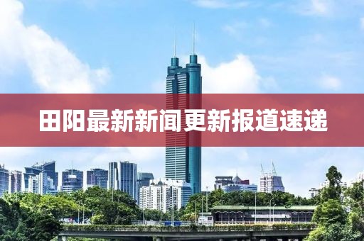 田陽最新新聞更新報道速遞