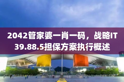 2042管家婆一肖一碼，戰(zhàn)略IT39.88.5擔(dān)保方案執(zhí)行概述