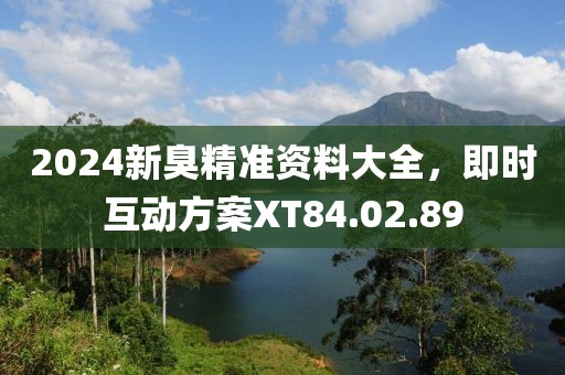 2024新臭精準(zhǔn)資料大全，即時(shí)互動(dòng)方案XT84.02.89