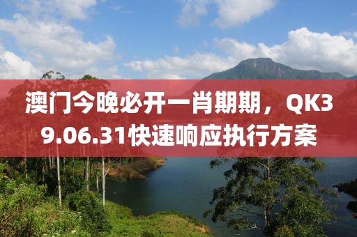 澳門今晚必開一肖期期，QK39.06.31快速響應執(zhí)行方案