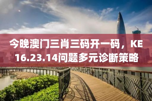 今晚澳門(mén)三肖三碼開(kāi)一碼，KE16.23.14問(wèn)題多元診斷策略