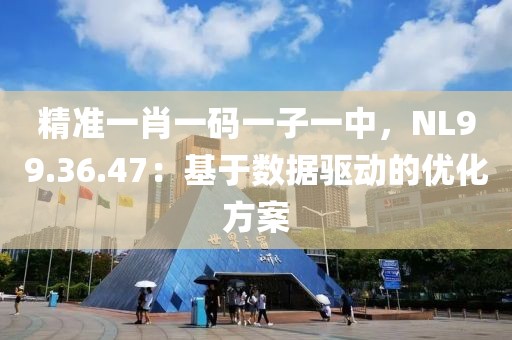 精準一肖一碼一子一中，NL99.36.47：基于數據驅動的優(yōu)化方案
