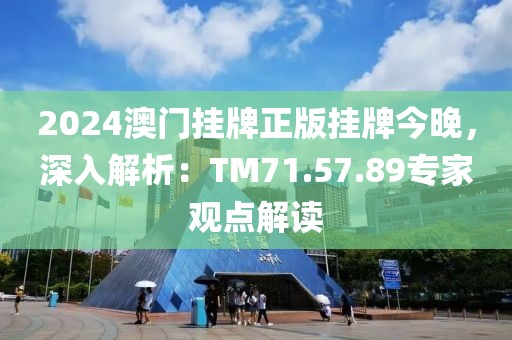 2024澳門掛牌正版掛牌今晚，深入解析：TM71.57.89專家觀點解讀