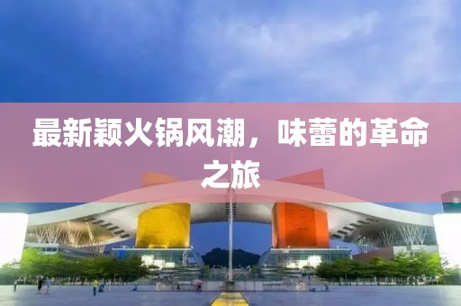 最新穎火鍋風(fēng)潮，味蕾的革命之旅