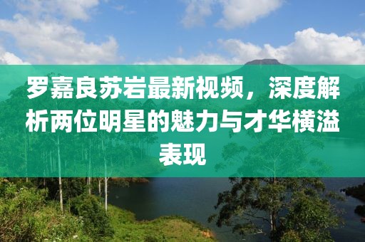 羅嘉良蘇巖最新視頻，深度解析兩位明星的魅力與才華橫溢表現(xiàn)