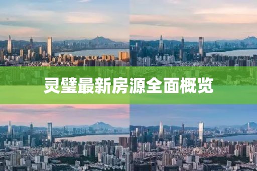 靈璧最新房源全面概覽