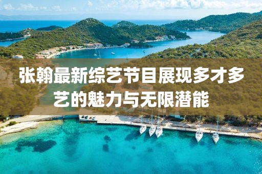 張翰最新綜藝節(jié)目展現(xiàn)多才多藝的魅力與無限潛能