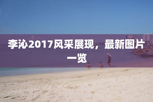 李沁2017風(fēng)采展現(xiàn)，最新圖片一覽