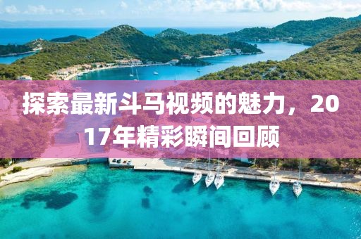 探索最新斗馬視頻的魅力，2017年精彩瞬間回顧
