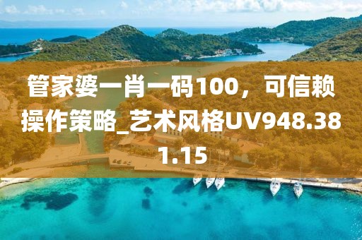 管家婆一肖一碼100，可信賴操作策略_藝術(shù)風(fēng)格UV948.381.15