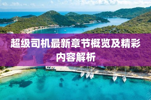 超級(jí)司機(jī)最新章節(jié)概覽及精彩內(nèi)容解析