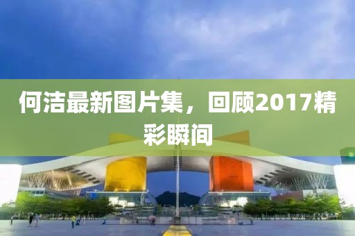 何潔最新圖片集，回顧2017精彩瞬間