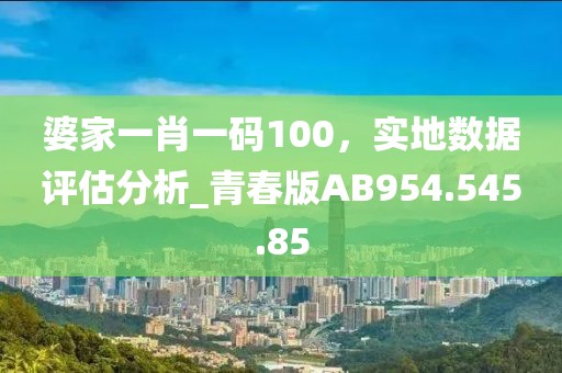婆家一肖一碼100，實(shí)地?cái)?shù)據(jù)評(píng)估分析_青春版AB954.545.85