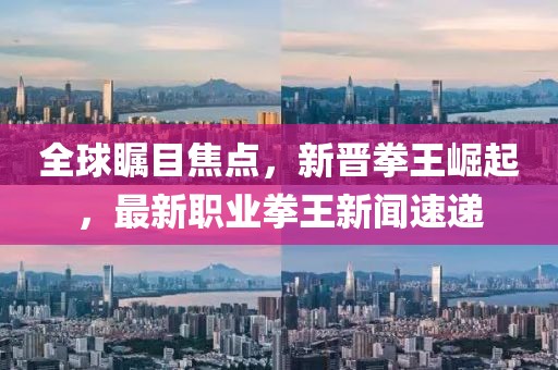 全球矚目焦點(diǎn)，新晉拳王崛起，最新職業(yè)拳王新聞速遞