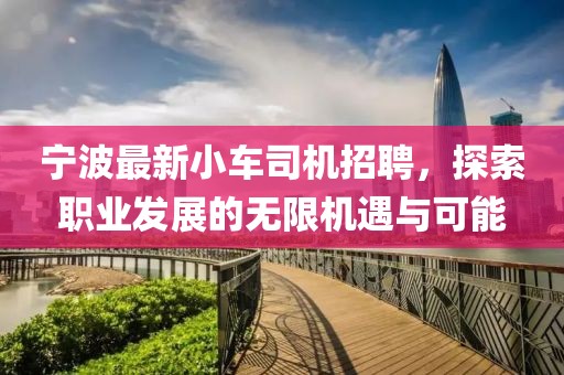 寧波最新小車司機招聘，探索職業(yè)發(fā)展的無限機遇與可能