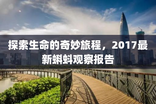 探索生命的奇妙旅程，2017最新蝌蚪觀察報告