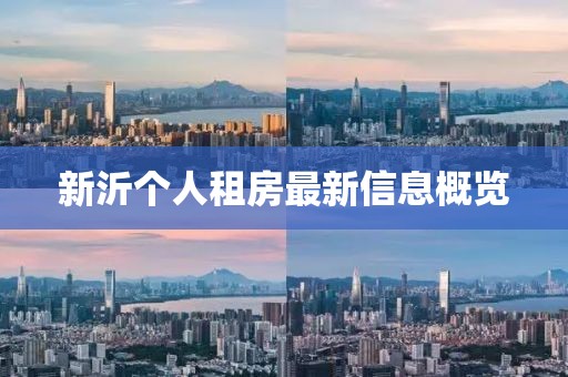 新沂個人租房最新信息概覽