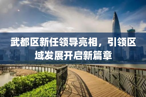 武都區(qū)新任領(lǐng)導(dǎo)亮相，引領(lǐng)區(qū)域發(fā)展開啟新篇章