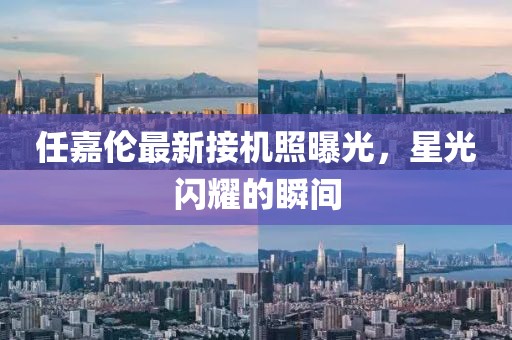 任嘉倫最新接機照曝光，星光閃耀的瞬間