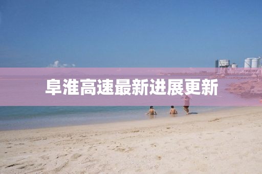 阜淮高速最新進展更新