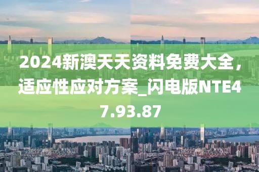 2024新澳天天資料免費大全，適應性應對方案_閃電版NTE47.93.87