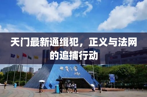 天門最新通緝犯，正義與法網的追捕行動