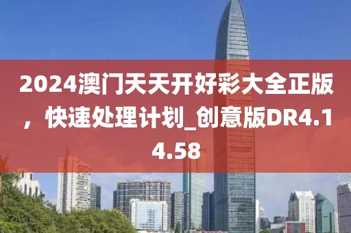 2024澳門天天開好彩大全正版，快速處理計劃_創(chuàng)意版DR4.14.58