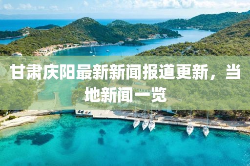 甘肅慶陽(yáng)最新新聞報(bào)道更新，當(dāng)?shù)匦侣勔挥[