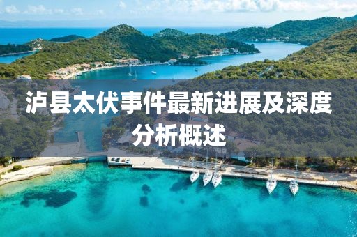 瀘縣太伏事件最新進(jìn)展及深度分析概述