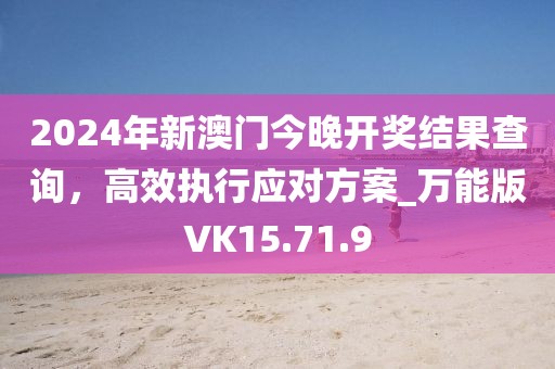 2024年新澳門今晚開獎結(jié)果查詢，高效執(zhí)行應(yīng)對方案_萬能版VK15.71.9
