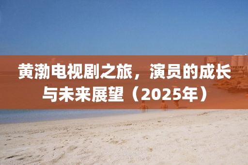 黃渤電視劇之旅，演員的成長與未來展望（2025年）