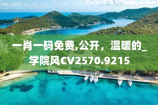 一肖一碼免費(fèi),公開，溫暖的_學(xué)院風(fēng)CV2570.9215