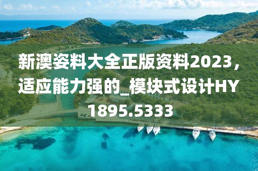 新澳姿料大全正版資料2023，適應能力強的_模塊式設計HY1895.5333