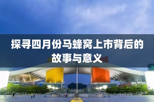探尋四月份馬蜂窩上市背后的故事與意義