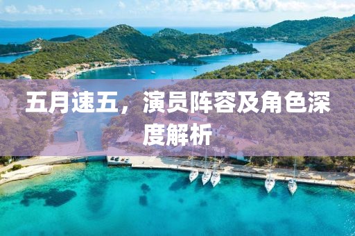 五月速五，演員陣容及角色深度解析
