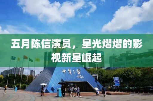 五月陳信演員，星光熠熠的影視新星崛起