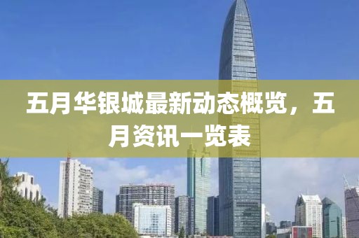 五月華銀城最新動態(tài)概覽，五月資訊一覽表