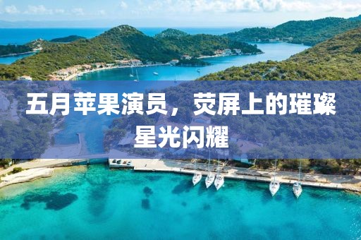 五月蘋果演員，熒屏上的璀璨星光閃耀