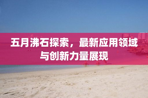 五月沸石探索，最新應(yīng)用領(lǐng)域與創(chuàng)新力量展現(xiàn)