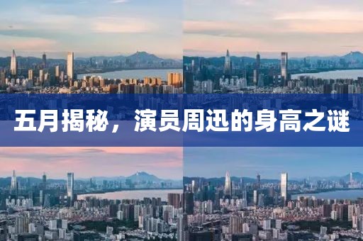 五月揭秘，演員周迅的身高之謎