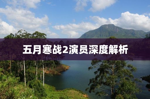 五月寒戰(zhàn)2演員深度解析