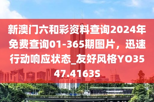 新澳門六和彩資料查詢2024年免費查詢01-365期圖片，迅速行動響應(yīng)狀態(tài)_友好風格YO3547.4163S