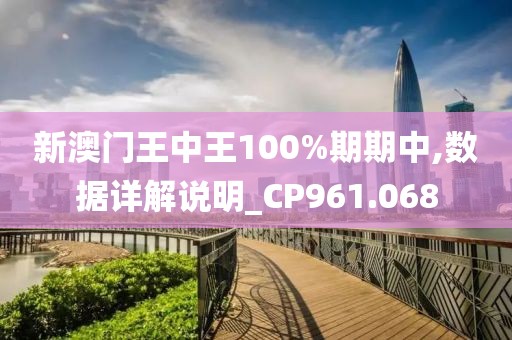新澳門王中王100%期期中,數(shù)據(jù)詳解說明_CP961.068