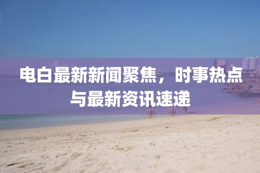 電白最新新聞聚焦，時(shí)事熱點(diǎn)與最新資訊速遞