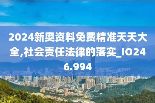 2024新奧資料免費(fèi)精準(zhǔn)天天大全,社會(huì)責(zé)任法律的落實(shí)_IO246.994