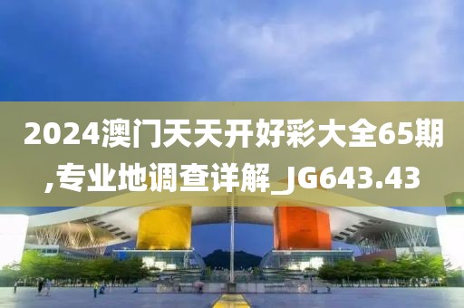2024澳門天天開好彩大全65期,專業(yè)地調(diào)查詳解_JG643.43