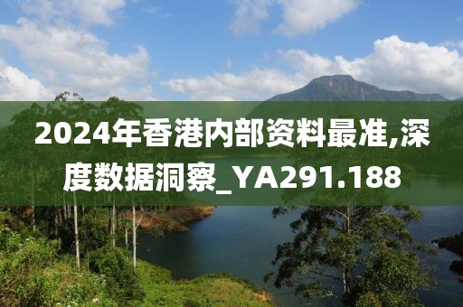 2024年香港內部資料最準,深度數據洞察_YA291.188