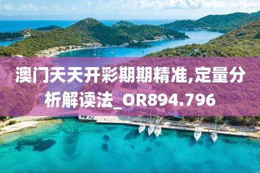 澳門天天開彩期期精準,定量分析解讀法_OR894.796