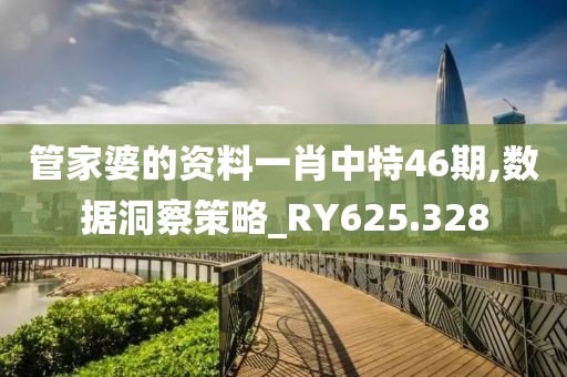 管家婆的資料一肖中特46期,數(shù)據(jù)洞察策略_RY625.328