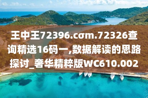 王中王72396.cσm.72326查詢精選16碼一,數(shù)據(jù)解讀的思路探討_奢華精粹版WC610.002